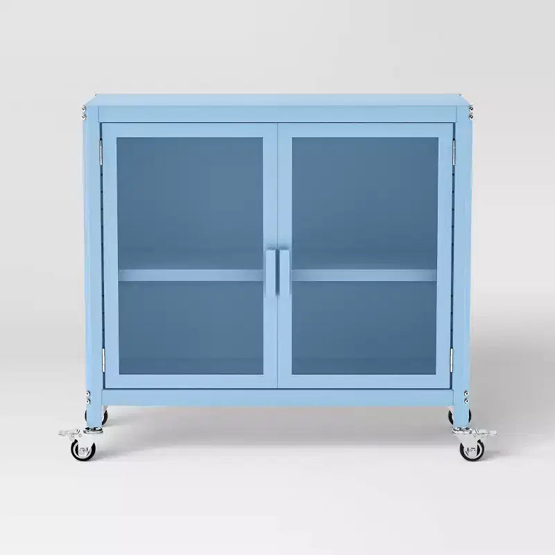 Armario metálico con ruedas y 2 puertas - Room Essentials
