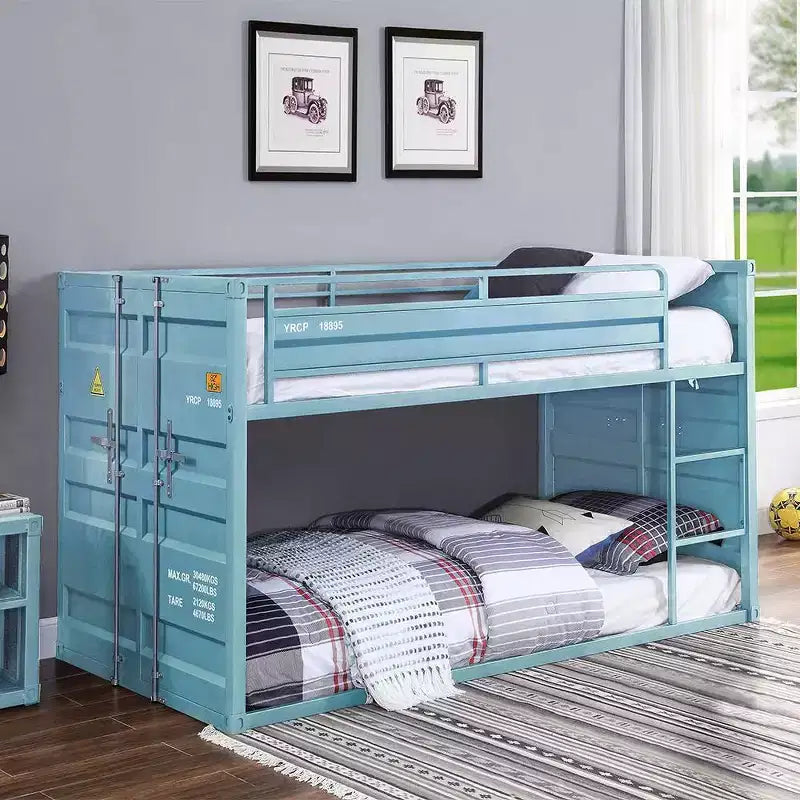 Litera doble/doble de 80" con altillo Cargo y acabado - Acme