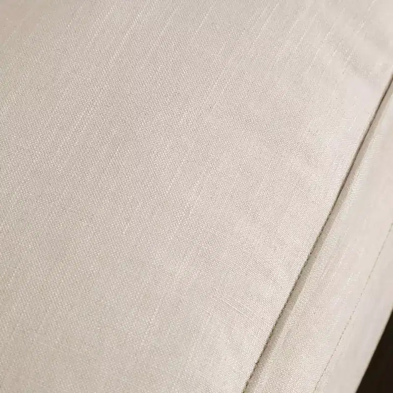 HOGARES: Interior + Exterior Sofá Gubera de 82" estilo Mid-Century con Tapicería de Mezcla de Algodón y Lino y Cojines de Mezcla de Plumas