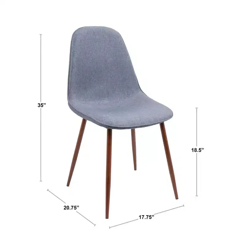 Juego de 2 sillas de comedor contemporáneas Pebble - LumiSource