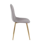 Juego de 2 sillas de comedor contemporáneas Pebble - LumiSource