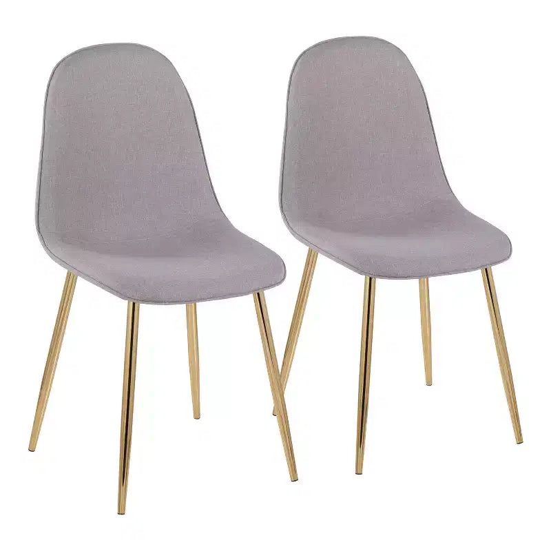 Juego de 2 sillas de comedor contemporáneas Pebble - LumiSource
