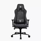 Silla de oficina y juegos Arozzi Vernazza Soft Fabric con cojines suaves de apoyo lumbar para el cuello