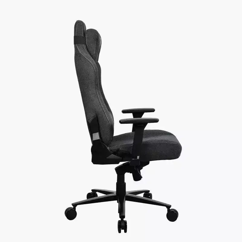 Silla de oficina y juegos Arozzi Vernazza Soft Fabric con cojines suaves de apoyo lumbar para el cuello